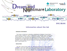 Tablet Screenshot of dreamscience.ca